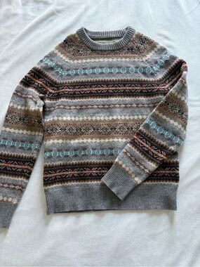 Vintage Eclectic Grandpa Sweater